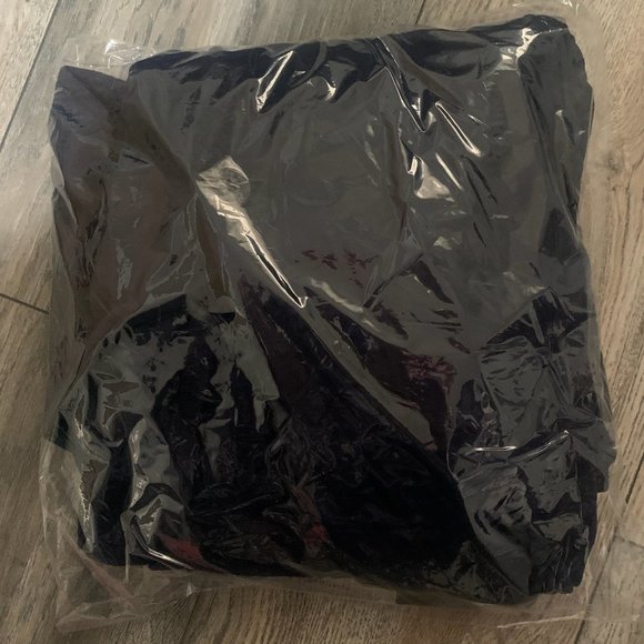 NWT JOAN RIVERS CRINKLE TEXTURE BUTTON FRONT BLAZER NAVY MEDIUM - Picture 10 of 10